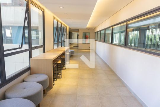 Área comum de kitnet/studio à venda com 1 quarto, 42m² em Bela Vista, São Paulo