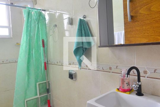 Banheiro de apartamento à venda com 1 quarto, 45m² em Nossa Senhora das Gracas, Canoas