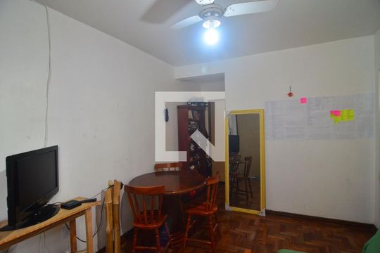 Sala de apartamento à venda com 1 quarto, 45m² em Nossa Senhora das Gracas, Canoas