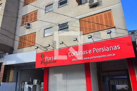 Fachada de apartamento à venda com 1 quarto, 45m² em Nossa Senhora das Gracas, Canoas