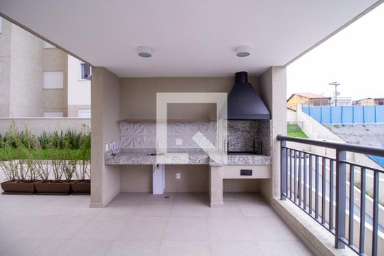 Área comum - Churrasqueira de apartamento para alugar com 2 quartos, 36m² em Jardim Adutora, São Paulo