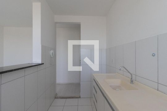 Cozinha de apartamento para alugar com 2 quartos, 48m² em Palmeiras de São José, São José dos Campos