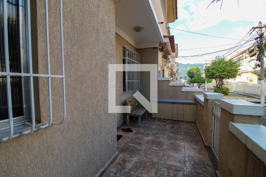 Varanda da Sala de casa de condomínio à venda com 3 quartos, 140m² em Riachuelo, Rio de Janeiro