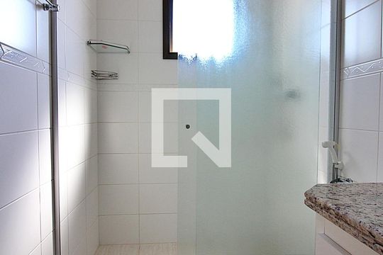Banheiro do Quarto 1 - Suíte de apartamento à venda com 3 quartos, 125m² em Anchieta, São Bernardo do Campo