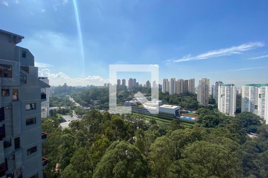 Vista da Sala de apartamento à venda com 2 quartos, 189m² em Vila Andrade, São Paulo