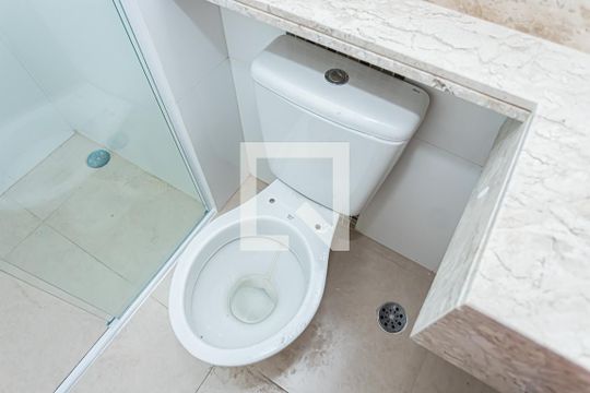 Banheiro de apartamento para alugar com 2 quartos, 46m² em Vila Dom Pedro Ii, São Paulo