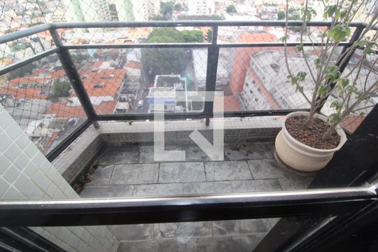 Varanda Suite 2 de apartamento à venda com 3 quartos, 155m² em Santa Paula, São Caetano do Sul