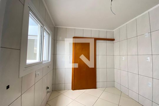 Cozinha de apartamento à venda com 2 quartos, 58m² em Rincão, Novo Hamburgo