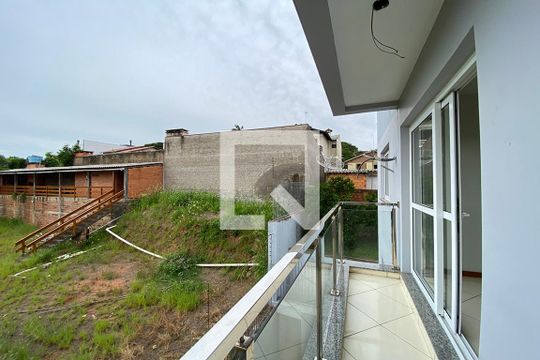 Sacada da Sala de apartamento à venda com 2 quartos, 58m² em Rincão, Novo Hamburgo