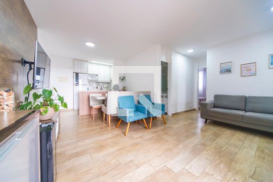 Sala de apartamento à venda com 2 quartos, 65m² em Utinga, Santo André