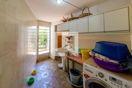 Área de Serviço de casa de condomínio à venda com 5 quartos, 1400m² em Residencial Parque Rio das Pedras, Campinas