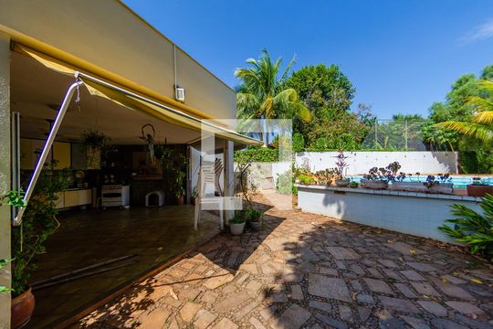 Quintal de casa de condomínio à venda com 5 quartos, 1400m² em Residencial Parque Rio das Pedras, Campinas