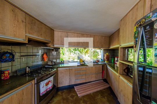 Cozinha de casa de condomínio à venda com 5 quartos, 1400m² em Residencial Parque Rio das Pedras, Campinas