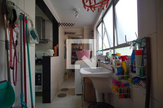 Área de Serviço de apartamento à venda com 3 quartos, 270m² em Auxiliadora, Porto Alegre
