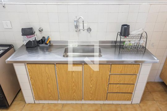 Cozinha de apartamento à venda com 3 quartos, 122m² em Jardim America, São Paulo