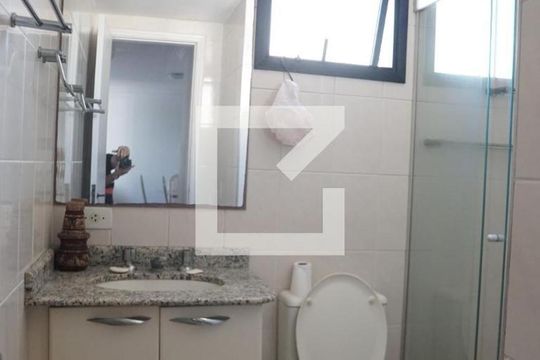 Banheiro de apartamento à venda com 2 quartos, 50m² em Parque Mandaqui, São Paulo