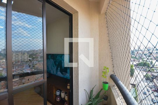 Varanda de apartamento para alugar com 2 quartos, 51m² em Vila Santo Estéfano, São Paulo