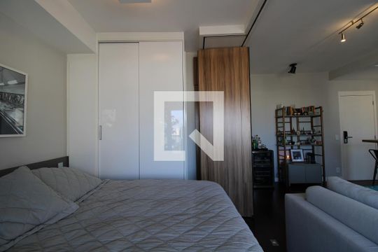 Quarto de apartamento à venda com 1 quarto, 50m² em Vila Gertrudes, São Paulo