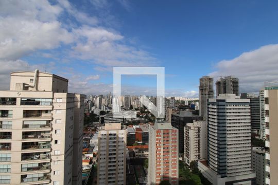 vista da área de serviço de apartamento à venda com 1 quarto, 50m² em Vila Gertrudes, São Paulo