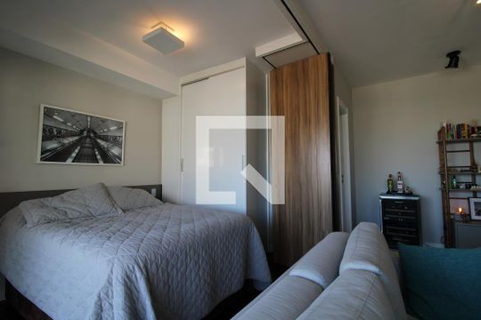 Sala/Quarto de apartamento à venda com 1 quarto, 50m² em Vila Gertrudes, São Paulo