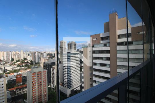 varanda de apartamento à venda com 1 quarto, 50m² em Vila Gertrudes, São Paulo