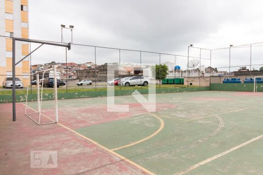 Area Comum - Quadra de apartamento para alugar com 2 quartos, 62m² em Jardim Testae, Guarulhos