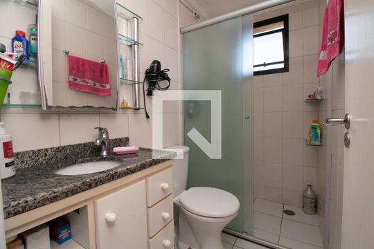 Banheiro de apartamento à venda com 2 quartos, 54m² em Belém, São Paulo