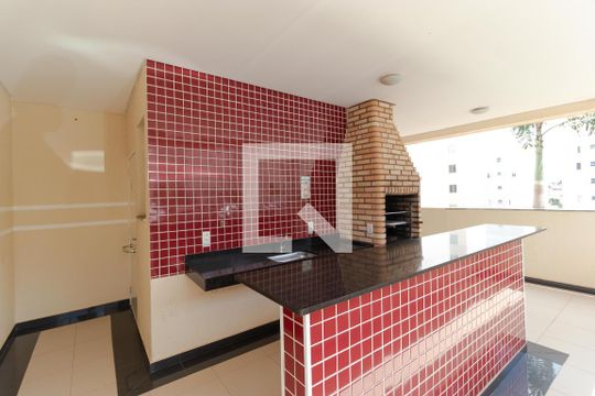 Área comum - Churrasqueira de apartamento à venda com 2 quartos, 41m² em Parque das Cachoeiras, Campinas