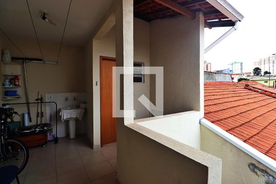 Terraço de casa à venda com 2 quartos, 170m² em Vila Scarpelli, Santo André