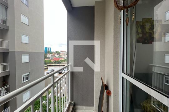 Sacada de apartamento para alugar com 2 quartos, 50m² em Jardim Monte Alegre, Taboão da Serra