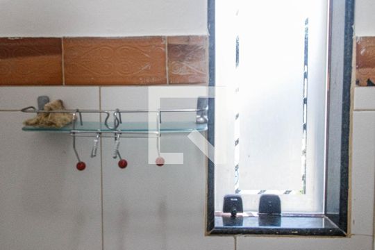 Banheiro de casa para alugar com 1 quarto, 47m² em Chácara Califórnia, São Paulo
