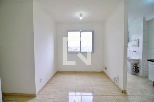 Sala de apartamento para alugar com 2 quartos, 49m² em Jardim Utinga, Santo André