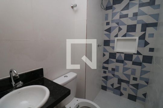 Banheiro de apartamento para alugar com 1 quarto, 38m² em Vila Formosa, São Paulo