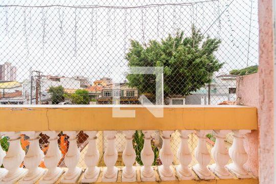 Varanda do Quarto 3 de casa à venda com 3 quartos, 287m² em Vila Curuçá, Santo André