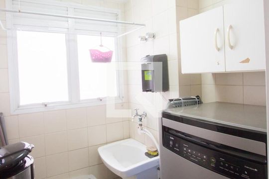 Área de Serviço de apartamento para alugar com 2 quartos, 75m² em Cidade Monções, São Paulo