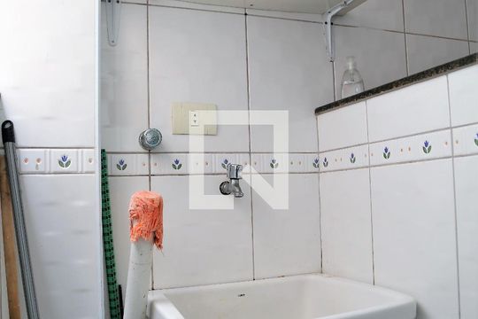Área de Serviço de apartamento para alugar com 1 quarto, 38m² em Aviação, Praia Grande