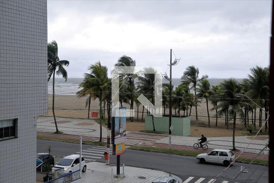 Vista do Quarto de apartamento para alugar com 1 quarto, 38m² em Aviação, Praia Grande