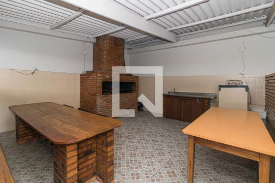 Área comum - Churrasqueira de apartamento à venda com 3 quartos, 99m² em Santa Cecília, Porto Alegre
