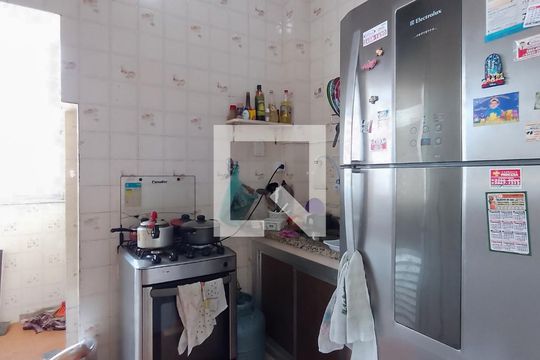 Cozinha de apartamento à venda com 2 quartos, 75m² em Cocotá, Rio de Janeiro