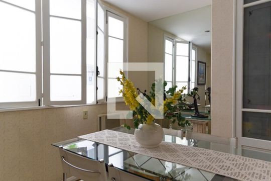 Sala de Jantar de apartamento para alugar com 3 quartos, 120m² em Flamengo, Rio de Janeiro