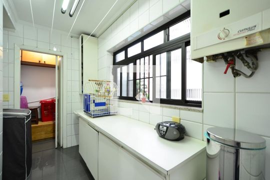 Área de Serviço de apartamento à venda com 3 quartos, 126m² em Vila Mascote, São Paulo