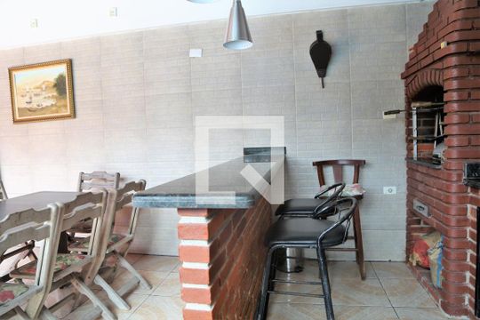 Área comum - Churrasqueira de casa para alugar com 5 quartos, 506m² em Maracanã, Praia Grande
