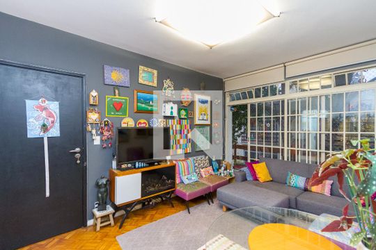 Sala de apartamento para alugar com 2 quartos, 70m² em Vila Cordeiro, São Paulo