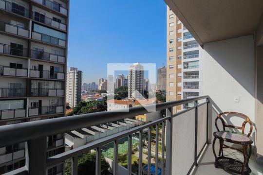 Varanda de apartamento à venda com 1 quarto, 30m² em Água Branca, São Paulo