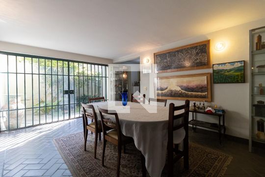 Sala de Jantar de casa à venda com 3 quartos, 430m² em Vila Brasilio Machado, São Paulo