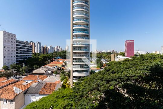Vista da Sala de apartamento para alugar com 2 quartos, 95m² em Vila Mariana, São Paulo
