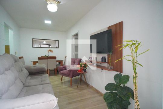 Sala de apartamento à venda com 2 quartos, 67m² em Ideal, Novo Hamburgo
