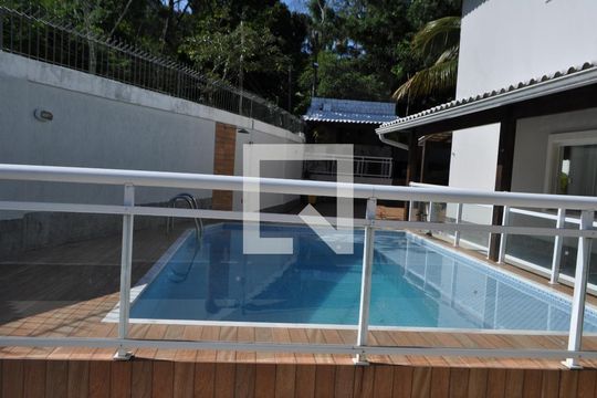 Área comum Piscina de casa à venda com 4 quartos, 490m² em Jacarepaguá, Rio de Janeiro