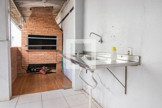 Área comum - Churrasqueira de apartamento à venda com 1 quarto, 42m² em Cristal, Porto Alegre