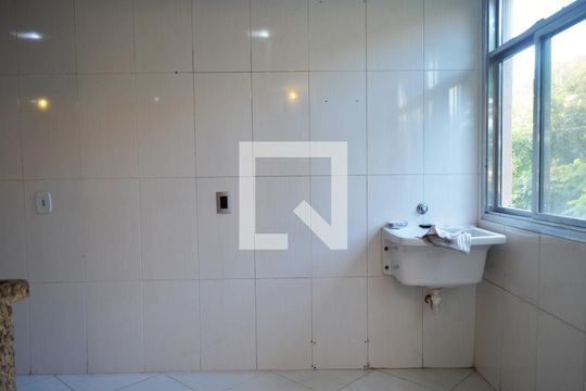 Área de Serviço de apartamento à venda com 2 quartos, 55m² em Taquara, Rio de Janeiro